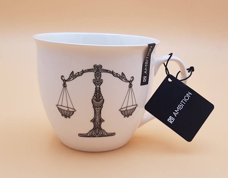 Kubek porcelanowy 550ml ZODIAC Waga AMBITION 67287