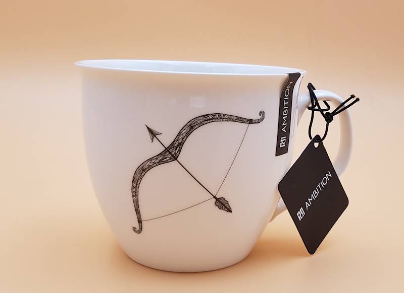 Kubek porcelanowy 550ml ZODIAC Strzelec AMBITION 67292