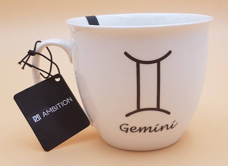 Kubek porcelanowy 550ml ZODIAC Bliźnięta AMBITION 67285
