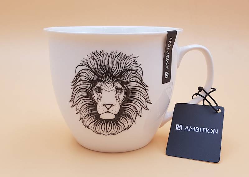 Kubek porcelanowy 550ml ZODIAC Lew  AMBITION 67288