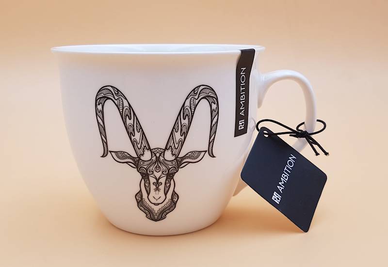 Kubek porcelanowy 550ml ZODIAC Koziorożec AMBITION 67282