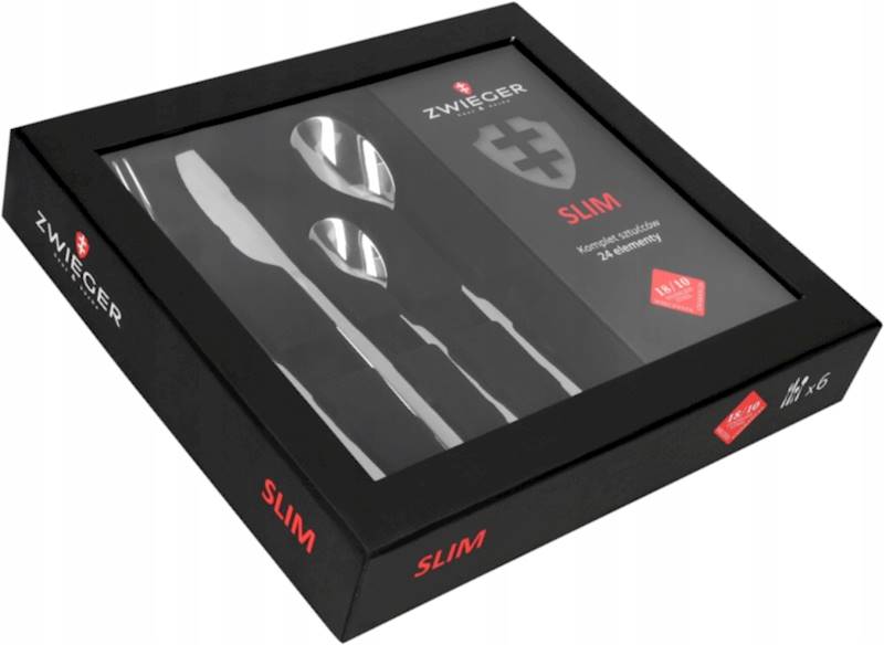 Komplet sztućców SLIM 24 elementy ZWIEGER