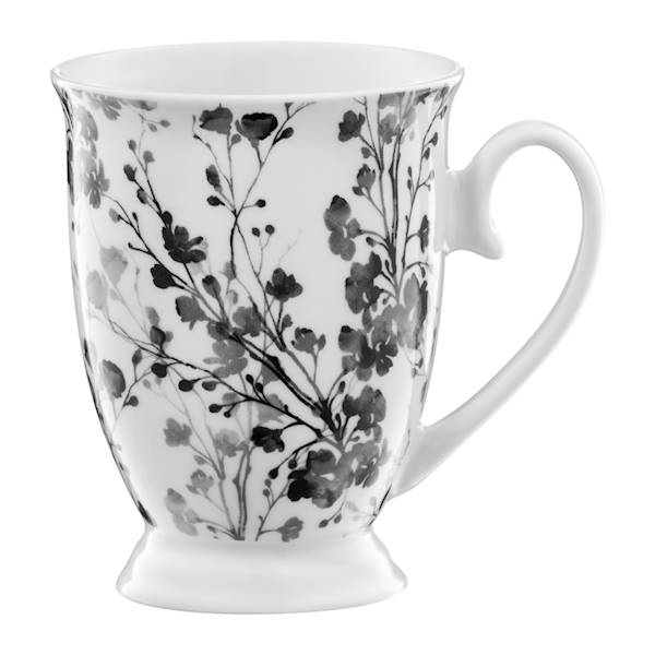 Kubek porcelanowy DIANA Black Nature 300ml AMBITION 43570