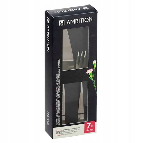 Komplet sztućców do ciasta 7-elementowy ROMA  AMBITION 83913