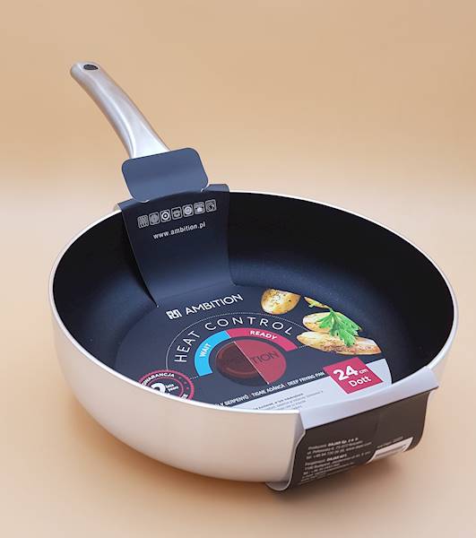 Patelnia głęboka DOTT 24cm  AMBITION 22323