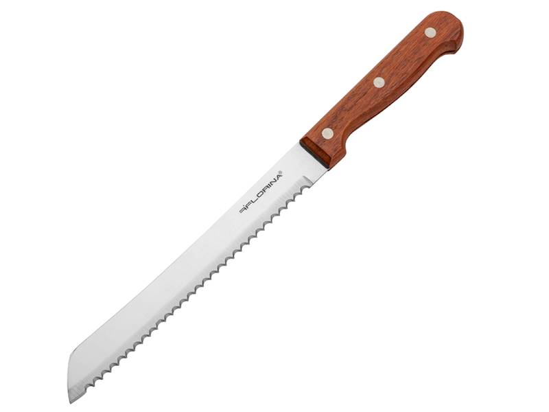 Nóż WOOD do chleba 20 cm FLORINA