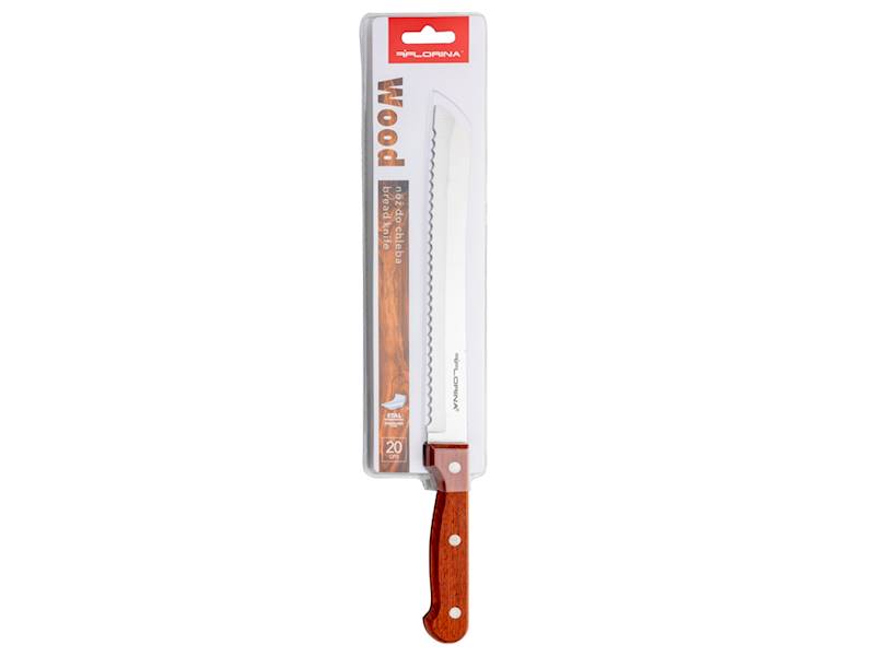 Nóż WOOD do chleba 20 cm FLORINA