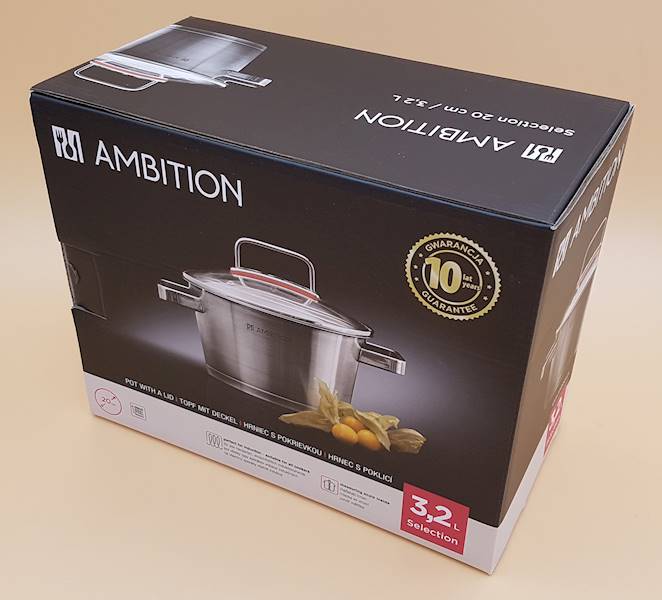 Garnek stalowy SELECTION 20cm AMBITION 60846