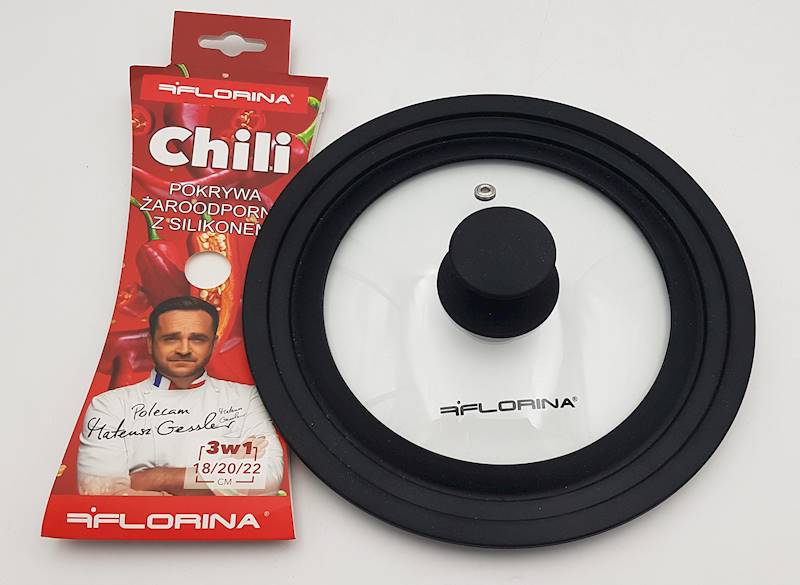 Pokrywa uniwersalna CHILI  18/ 20/ 22cm FLORINA