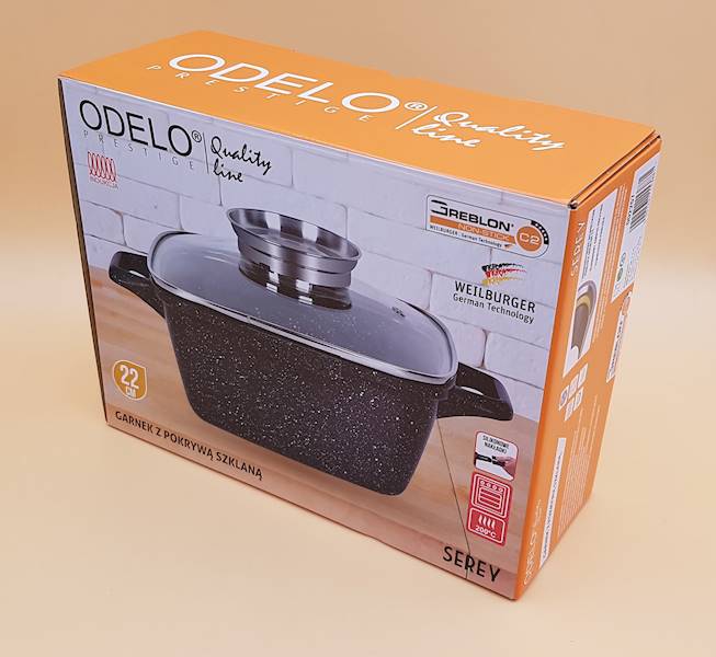 Garnek/ brytfanna SEREY 22cm  ODELO OD2257