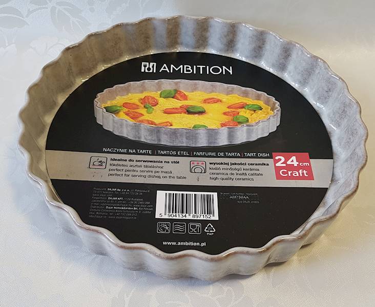 Forma ceramiczna do tarty CRAFT 24cm AMBITION 41905
