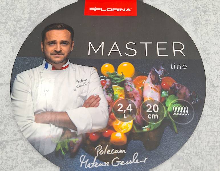 Rondel nieprzywierający MASTER 20cm FLORINA