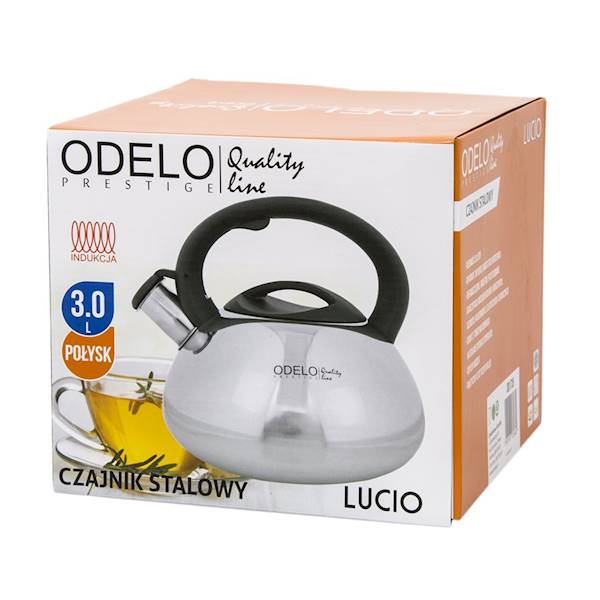 Czajnik stalowy LUCIO 3-L ODELO OD1735