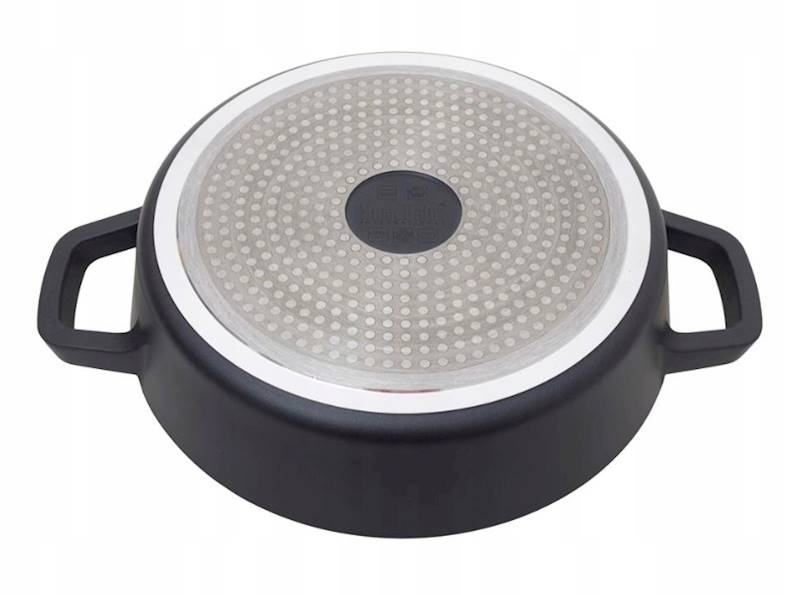 Garnek niski HOBART 28cm z pokrywą  HomeDelux HD12464