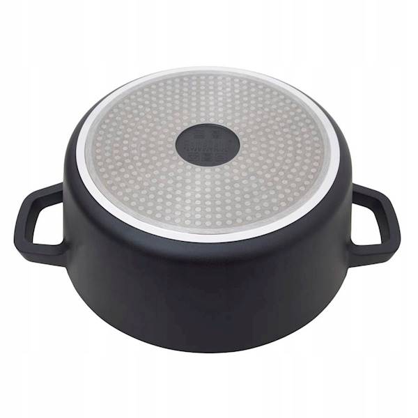 Garnek HOBART 24cm z pokrywą  HomeDelux HD12462