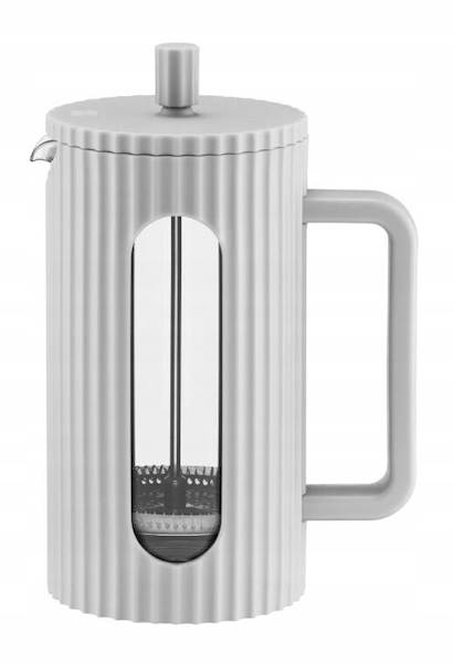 Zaparzacz tłokowy Frenchpress CURLY 1,0-L szary AMBITION 42277