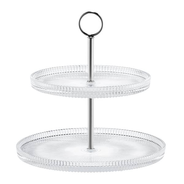 Patera dwupoziomowa CURLY 24 cm AMBITION 67610 – elegancja i funkcjonalność na Twoim stole