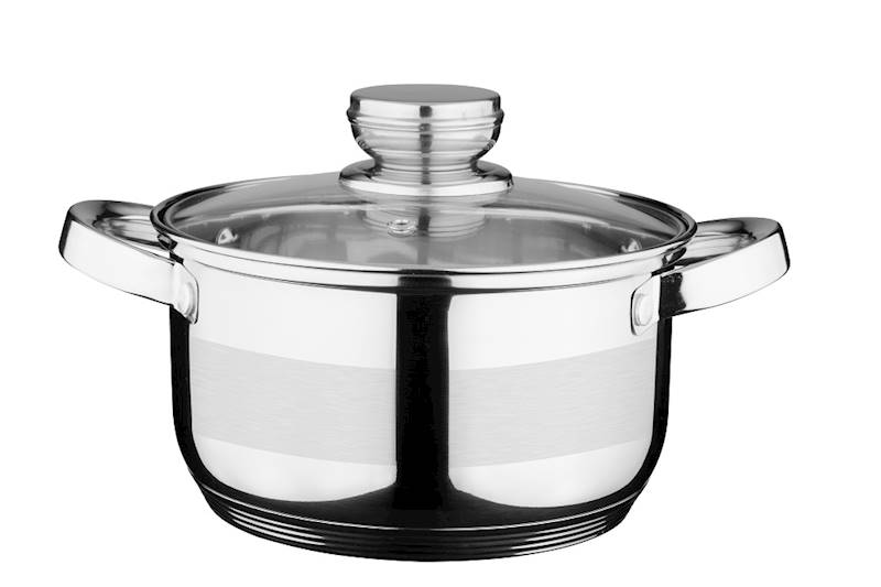 Garnek stalowy TYTAN 18cm 2,5-L GALICJA 19792