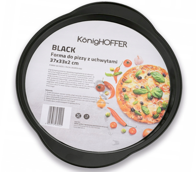 Forma do pizzy z dziurkami Konighoffer 30 cm – chrupiąca pizza jak z włoskiej pizzerii
