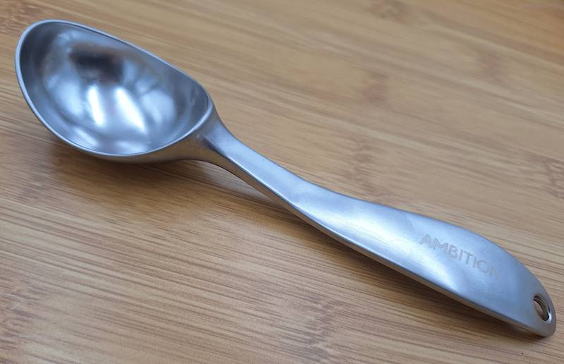 Łyżka do lodów Silky Ambition 17 cm – stal nierdzewna, ergonomiczna, srebrna