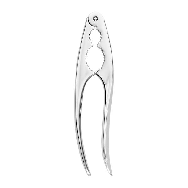 Dziadek do orzechów Ambition Silky 17 cm – metalowy, ergonomiczny, srebrny