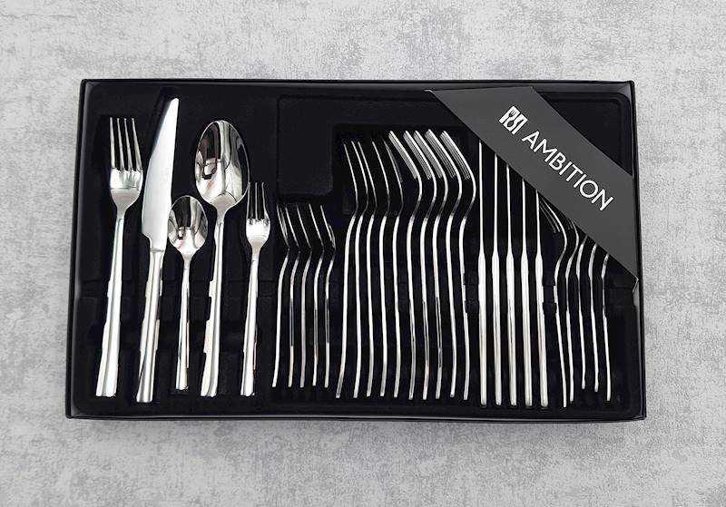 Komplet sztućców Ambition Prato 30 elementów – eleganckie sztućce dla 6 osób