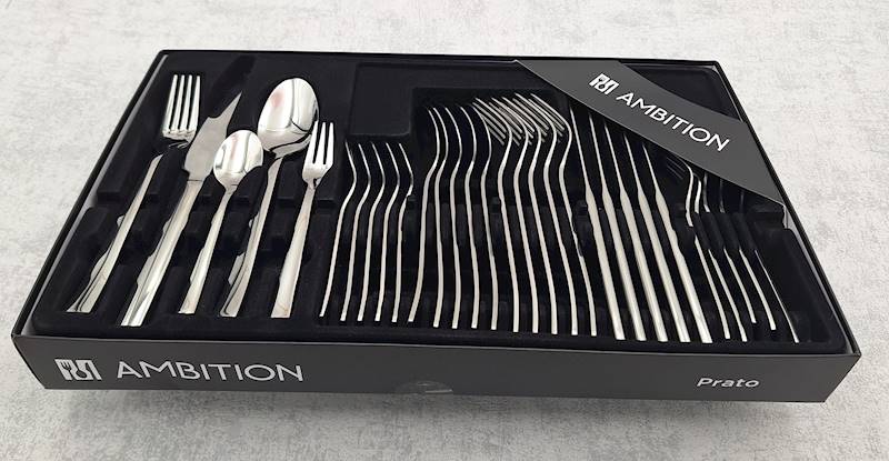 Komplet sztućców Ambition Prato 30 elementów – eleganckie sztućce dla 6 osób
