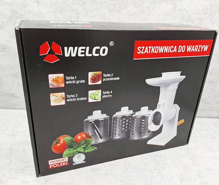 Tarka obrotowa WELCO RE-1133 – solidna szatkownica ręczna