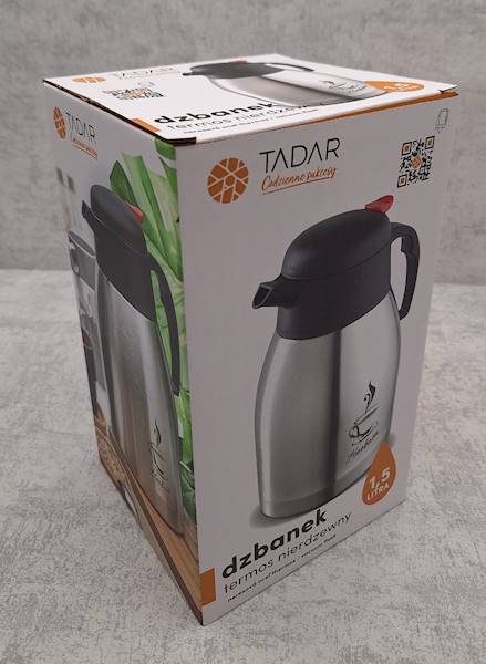 Termos konferencyjny Tadar „Herbata” 1,5 l – styl, ciepło i wygoda