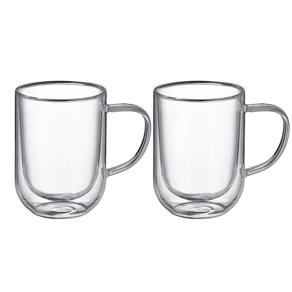 Eleganckie szklanki termiczne 400 ml Ambition Mia – 2 szt.