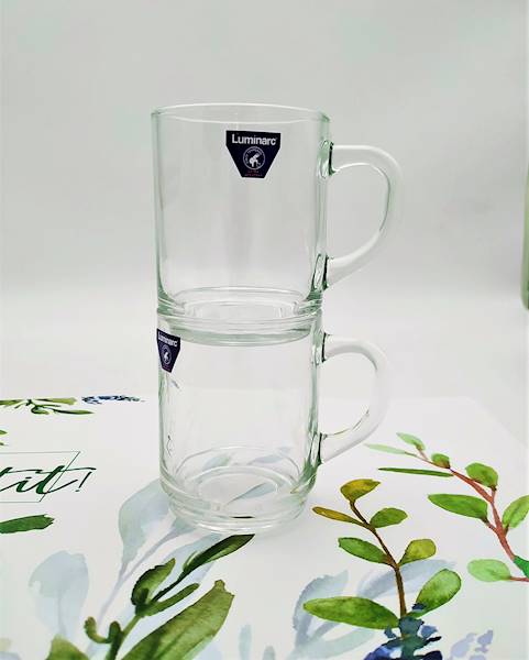 Kubek szklany Luminarc 250 ml – przezroczysty kubek z hartowanego szkła