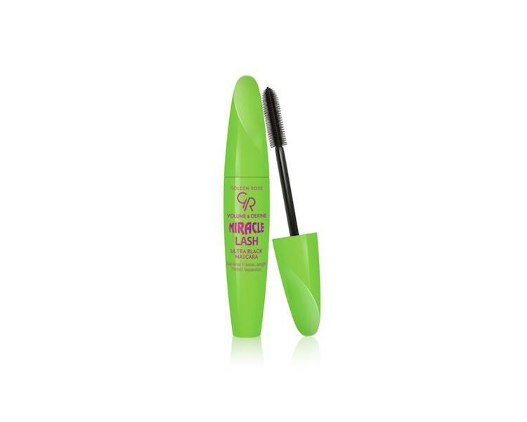 GOLDEN ROSE MIRACLE LASH ULTRA BLACK MASCARA 9.3ml