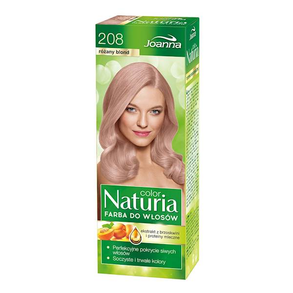 JOANNA NATURIA COLOR 208 RÓŻANY BLOND