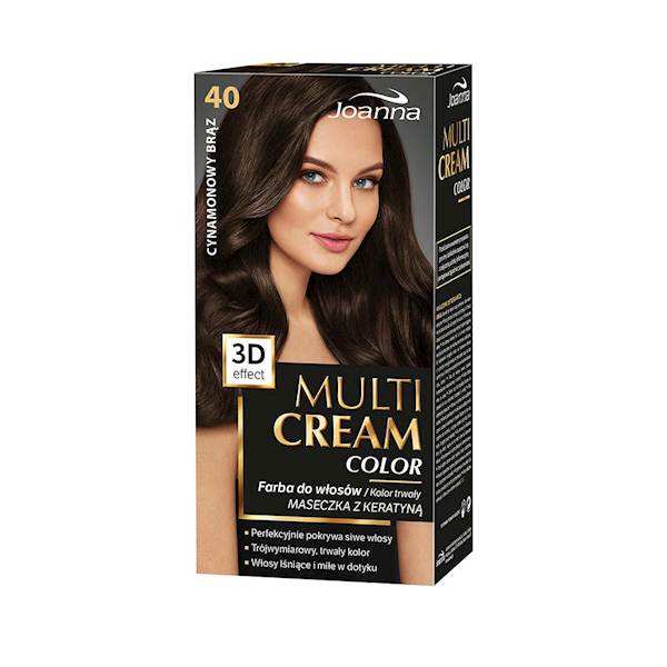 JOANNA MULTI CREAM EFEKT 3D 40-CYNAMONOWY BRAZ