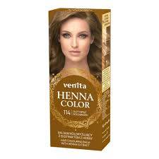 VENITA HENNA COLOR 114 ZŁOTY BRĄZ 75 ml
