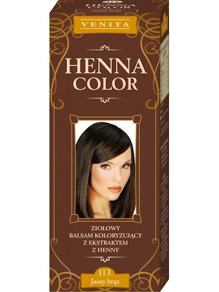 VENITA HENNA COLOR 113 JASNY BRĄZ 75 ml