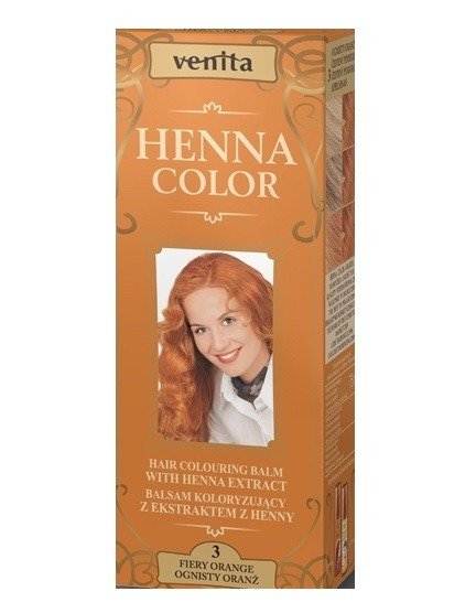 VENITA HENNA COLOR 3 OGNISTY ORANŻ 75 ml