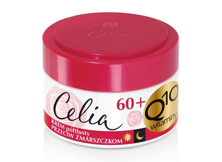 CELIA Q10 KREM PÓŁTŁUSTY 60+.50 ML