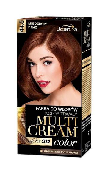 JOANNA MULTI CREAM EFEKT 3D 44,5 MIEDZIANY BRĄZ
