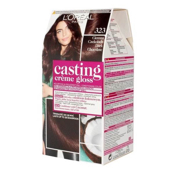 LOREAL CASTING CREME GLOSS 323 CIEMNA CZEKOLADA
