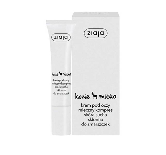 ZIAJA KOZIE MLEKO KREM POD OCZY 15 ML.