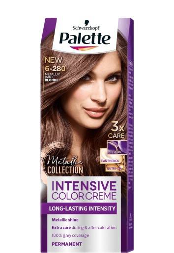 PALETTE FARBA 6-280-METALICZNY CIEMNY BLOND.