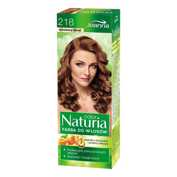 JOANNA NATURIA COLOR 218 MIEDZIANY BLOND
