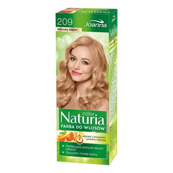 JOANNA NATURIA COLOR 209 BEŻOWY BLOND