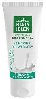 BIAŁY JELEŃ KOZIE MLEKO ODŻYWKA DO WŁOSÓW 200 ML.
