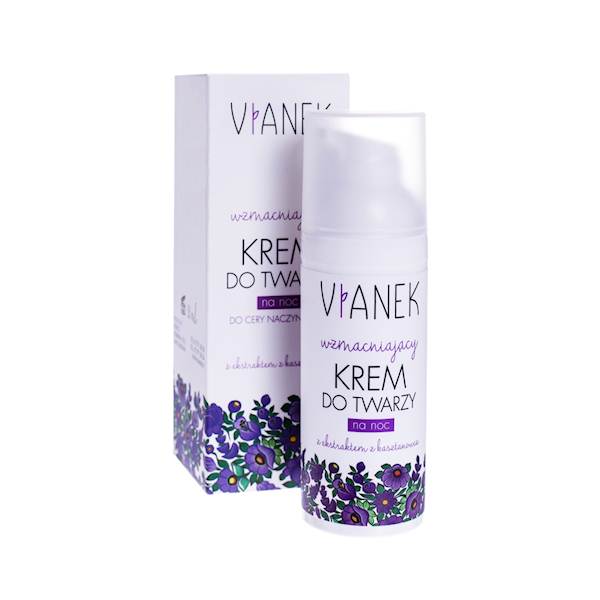 VIANEK WZMACNIAJĄCY KREM DO TWARZY NA NOC 50 ML