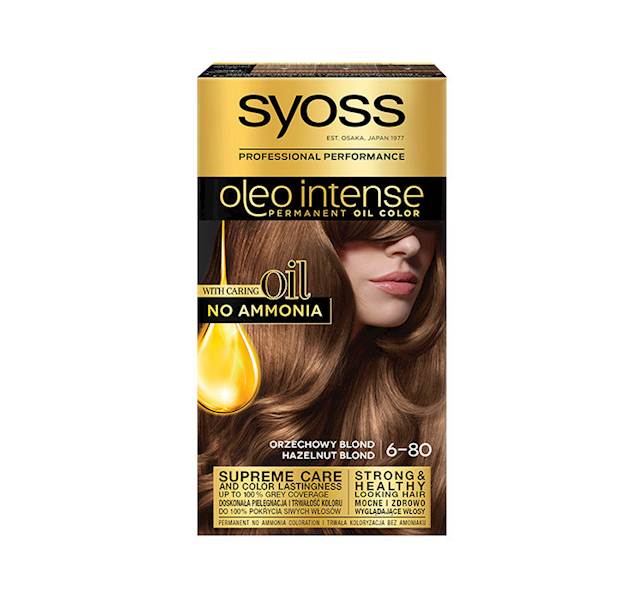 SYOSS OLEO INTENSE 6-80 ORZECHOWY BLOND