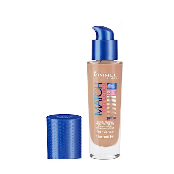 RIMMEL MATCH PERFECTION 24H 201-CLASSIC BEIGE.30 M