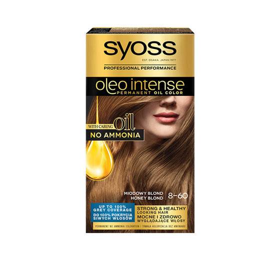 SYOSS OLEO INTENSE 8-60 MIODOWY BLOND