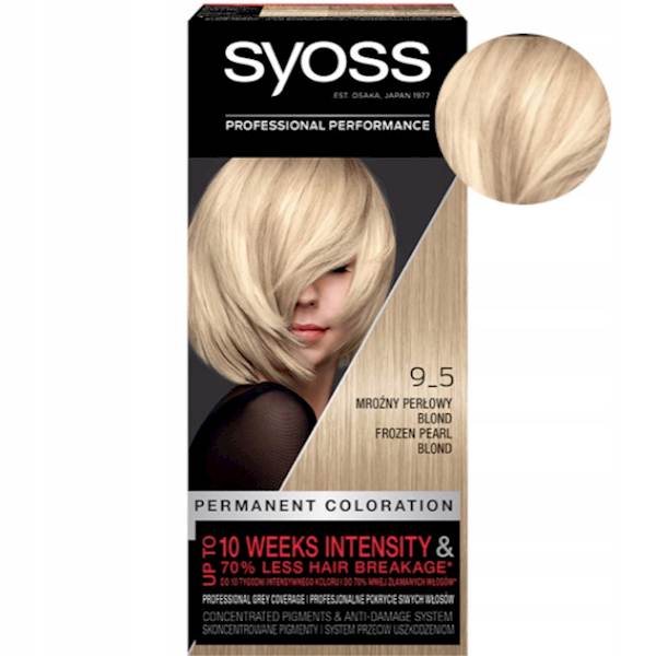 SYOSS 9-5 MROŹNY PERŁOWY BLOND